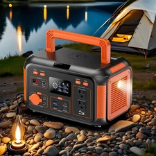 Peak 1000W Power Station Portable Solar Generator RV Camping Backup Battery
