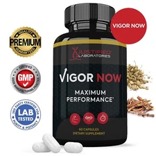 Vigor Now Max Men’s Health Supplement 1600mg 60 Capsules