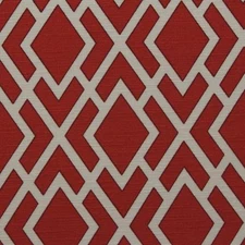 MILL CREEK TEVA FLAME GEOMETRIC DIAMOND TEXTURED COTTON FABRIC BY THE YARD 54"W