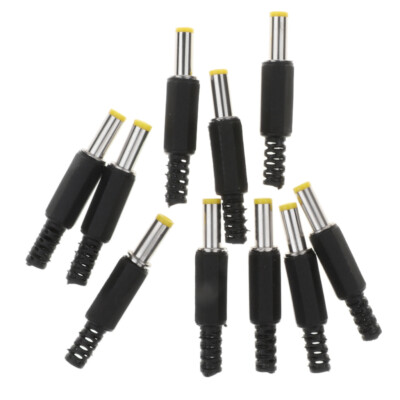 10 Stück DC5521 Power Jack Stecker Männlich 5,5mm * 2,1mm Stecker Adapter