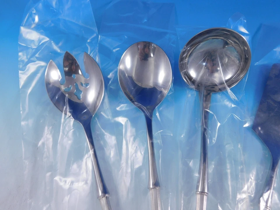 Набор сервировок хозяйки Grand Colonial от Wallace из чистого серебра 5 шт. HH WS на заказ - Изображение 3 из 4