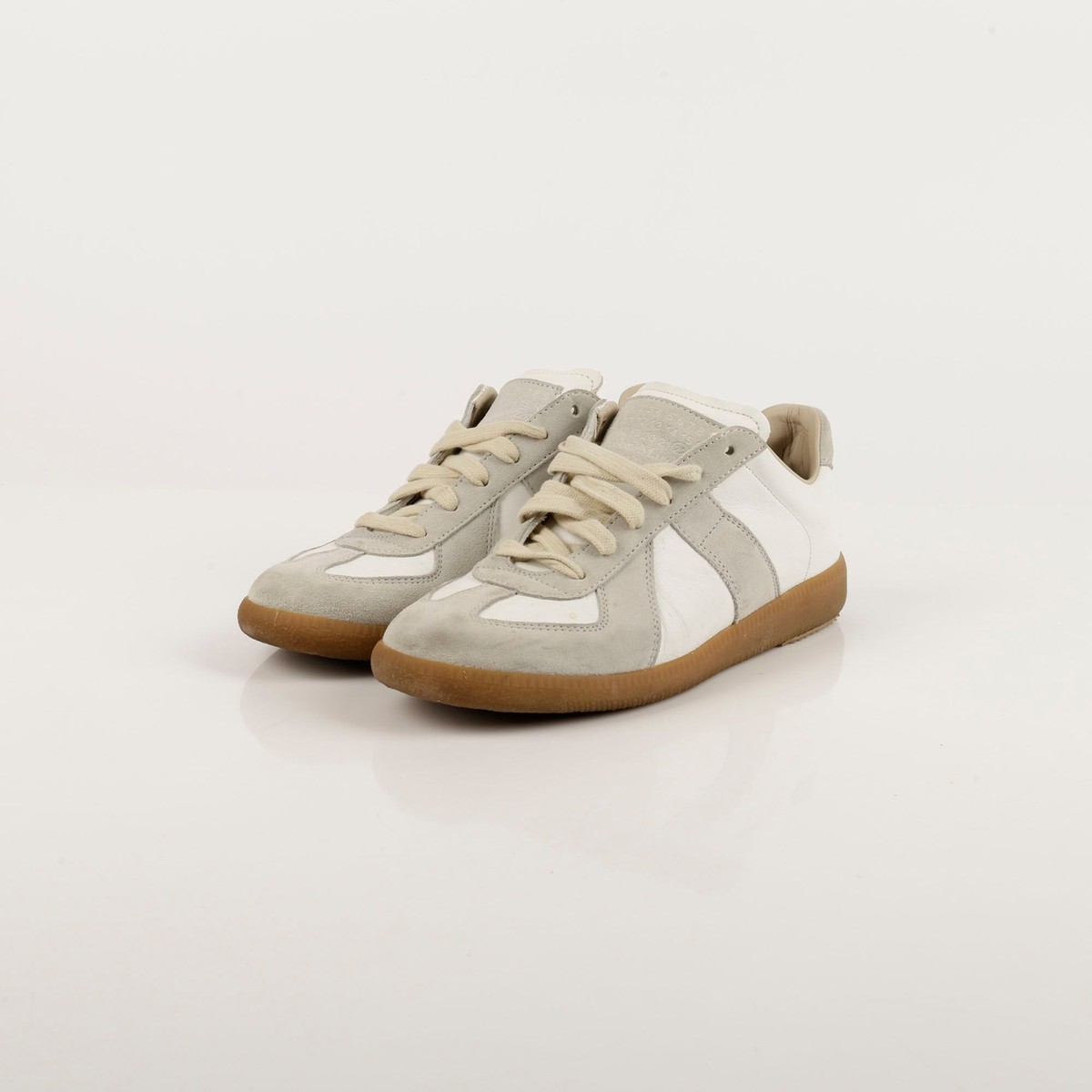 ★関税込★Maison Margiela★Painted German Army Sneakers★ Maison Margiela S58WS0109 German Army Sneakers 36.5 87971821