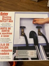 Oatey 38820 Washing Machine Outlet Box with face plate, WITHOUT Valves