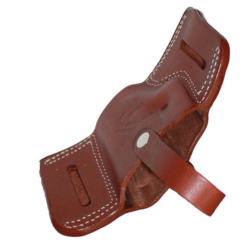 Two Slot Sport OWB Carry Fast Draw Handmade Gun Holster With Snap - Picture 36 of 58