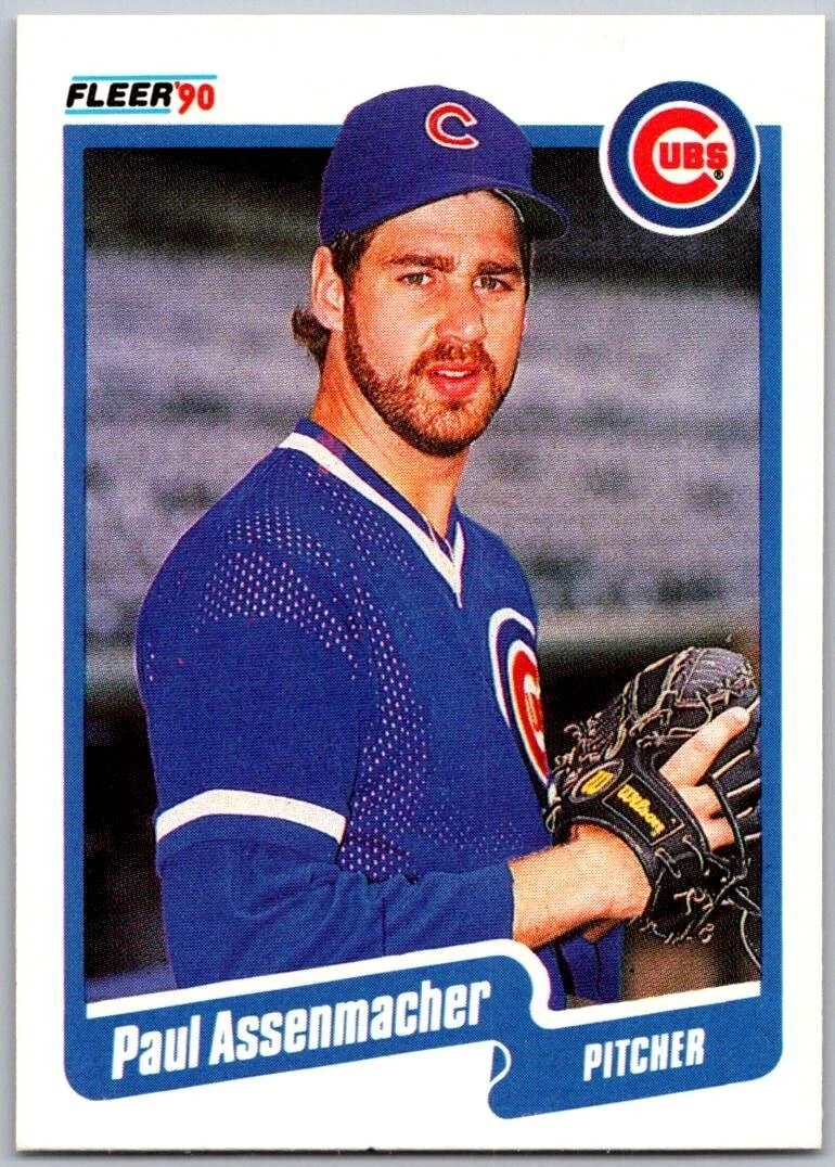 1990 Fleer - #25 Paul Assenmacher