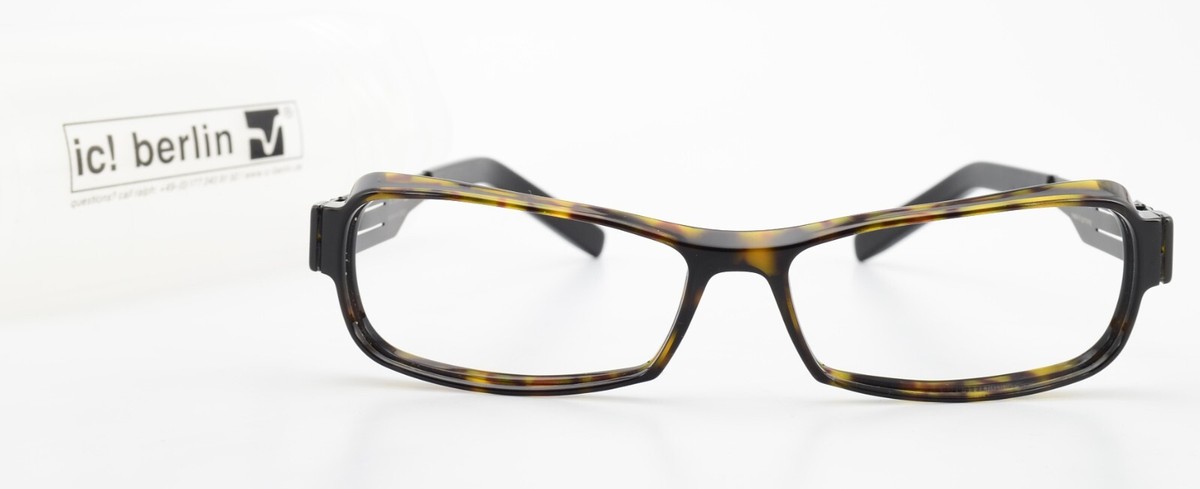 Ic! Berlin Glasses Frame Model Beatrice Tortoise Black Mat