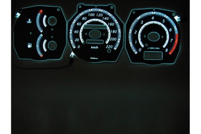 For Nissan Primera P10 Glow Gauge Plasma Dials Speedometer Disc Shift Indicators  