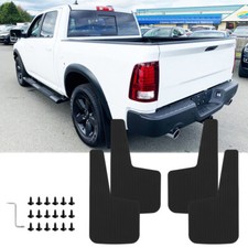 4x Large Truck Pickup Wheel Mud Flaps Splash Guard For Dodge Ram 1500 2500 3500