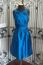 3157 - ALFRED SUNG SZ 8 CASPIAN D494 $187.00 PROM FORMAL BRIDESMAIDS GOWN DRESS