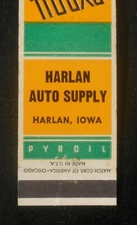 1950s Pyroil Saves Motors Cuts Expense Harlan Auto Supply Harlan IA Shelby Co MB