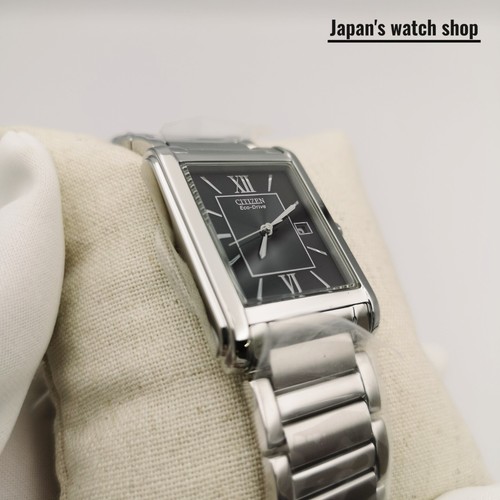 CITIZEN Collection FRA59-2431 Black Silver Eco-Drive Solar Men Watch New in Box - Picture 5 of 24