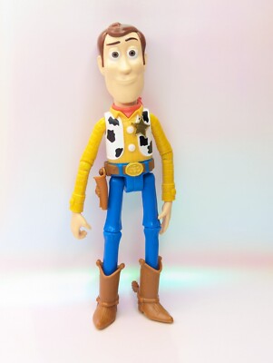 Disney Pixar Toy Story WOODY Poseable 9” Sheriff Woody Action Figure  2017