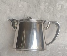 Teiera Art Deco Inglese Sheffield Ellington & Co c1930 Silver Plate Tea Pot