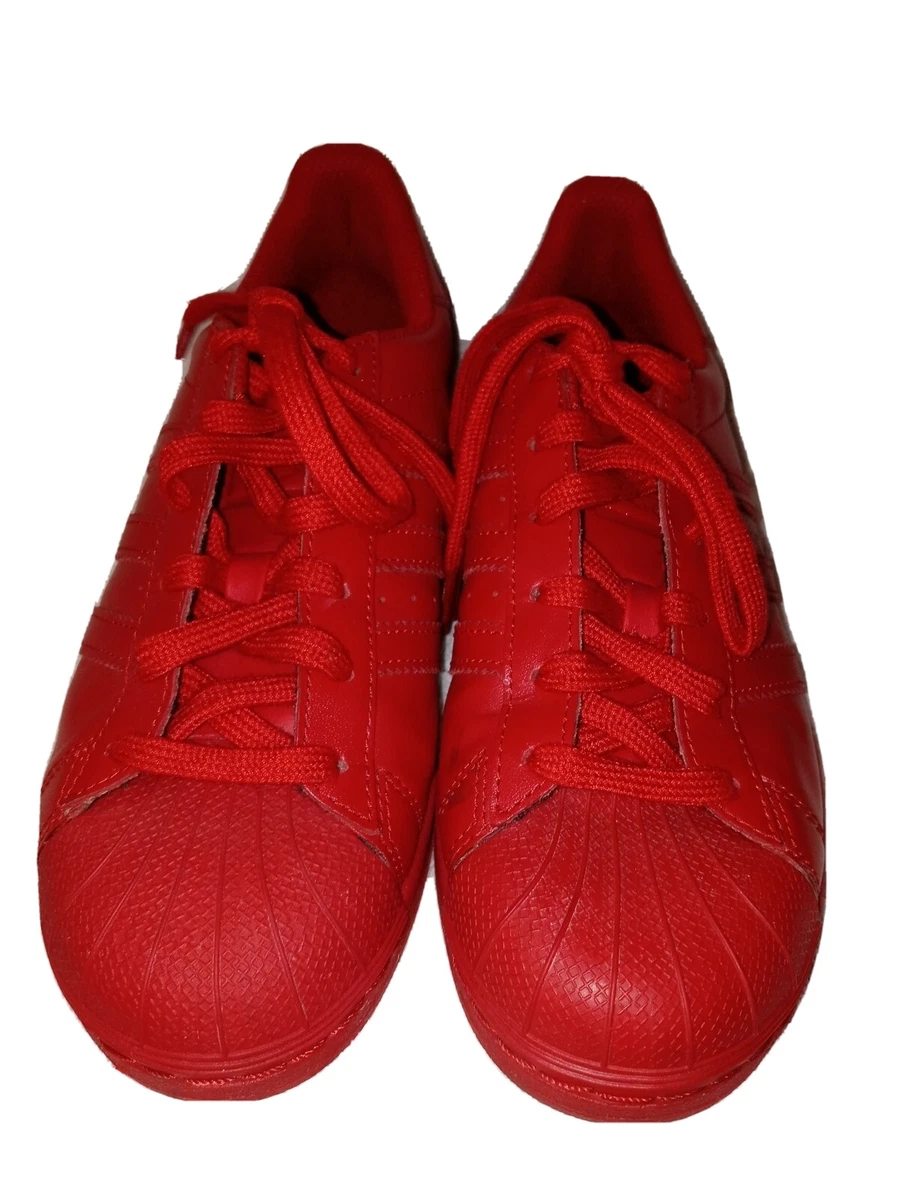 Junior Superstar Supercolor Pack Pharrell Red Size 5 1/2 | eBay