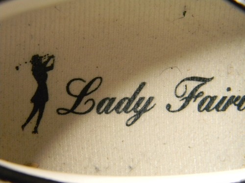 Chaussures de golf femme Lady Fairway Shaughnessy noires \gris\blanc bout d'aile taille 8M - Photo 8/12