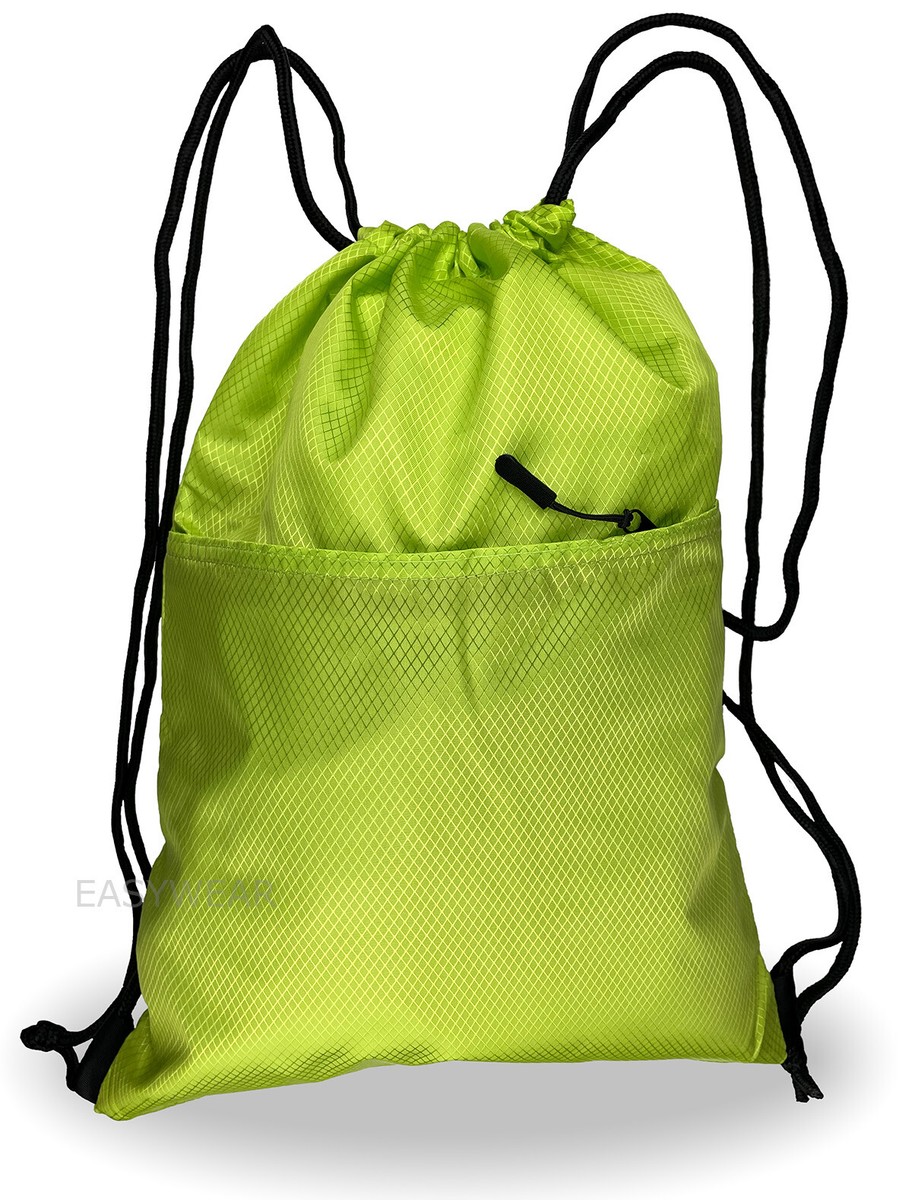 【OJOS】Detachable Pocket Gym Sack OJOS】 Detachable Pocket Gym Sack / Grey