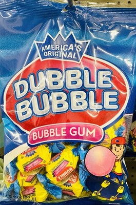 4x Bags Dubble Bubble Original Flavor Bubble Gum 4.5oz ( Fast Shipping! )