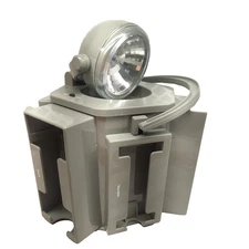 Vintage Battery Storage System Caddy Organizer with Tester and Lantern