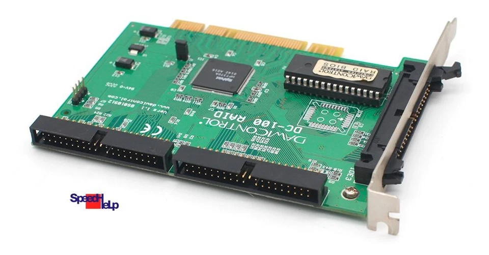 Ide Pci Controller Dawicontrol Dc-100 Raid Vers 1.1 UDMA Pata 3x Ide Hpt370A - Image 4 of 4