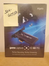 Elgato HD60 Pro 1080p60 Capture HDMI PC Card PCIe Streaming Sealed BRAND NEW