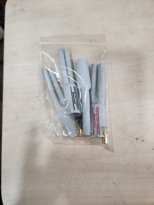 4x Original Monster Cable Speaker Cable Pants Boots And 4 Gold Spade Connector 