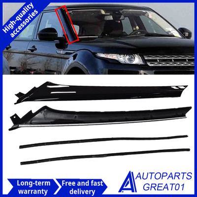 NEW For 2012-19 Range Rover Evoque Left&Right Wind Shield A Pillar Trim Molding