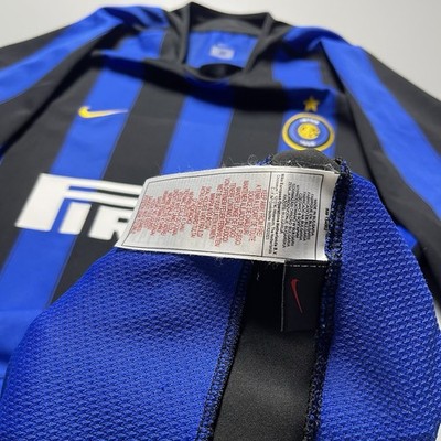 INTER MILAN NIKE 2003/2004 FOOTBALL HOME JERSEY #10 ADRIANO SIZE