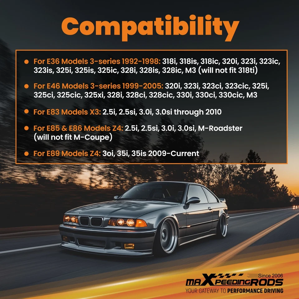 Комплект рычагов регулируемого прогиба заднего нижнего рычага управления для BMW 3-Series E36 E46 92-05 2 шт. - Изображение 2 из 4