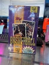 Topps 1993-94 NBA Basketball Series 2 Box Topps Gold Insert 36 Cards Vintage
