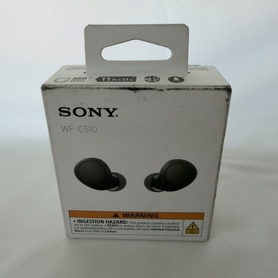 Sony WF-C510 Bluetooth True Wireless Stereo InEar Earbuds Headset - Black | New