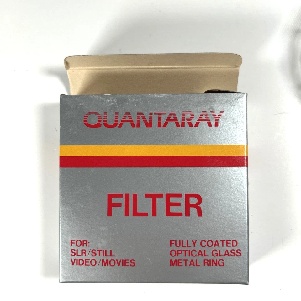 New Open Box Quantaray UV 58mm Camera Lens Filter 24-166-2014 - Image 3 of 4