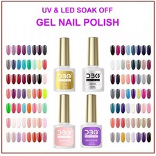 DBG Shellac UV LED Nail Gel Polish Soak Off Base Top Colour Coat