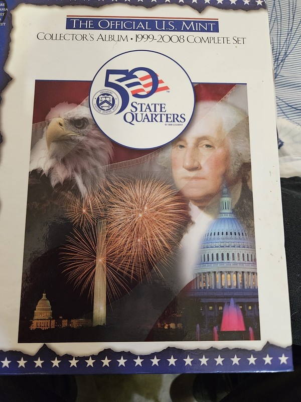 Complete 50 State Quarter Book