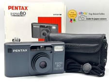  MINT w/Case Pentax Espio 80 ZOOM AF Point  Shoot 35mm Film Camera From JAPAN
