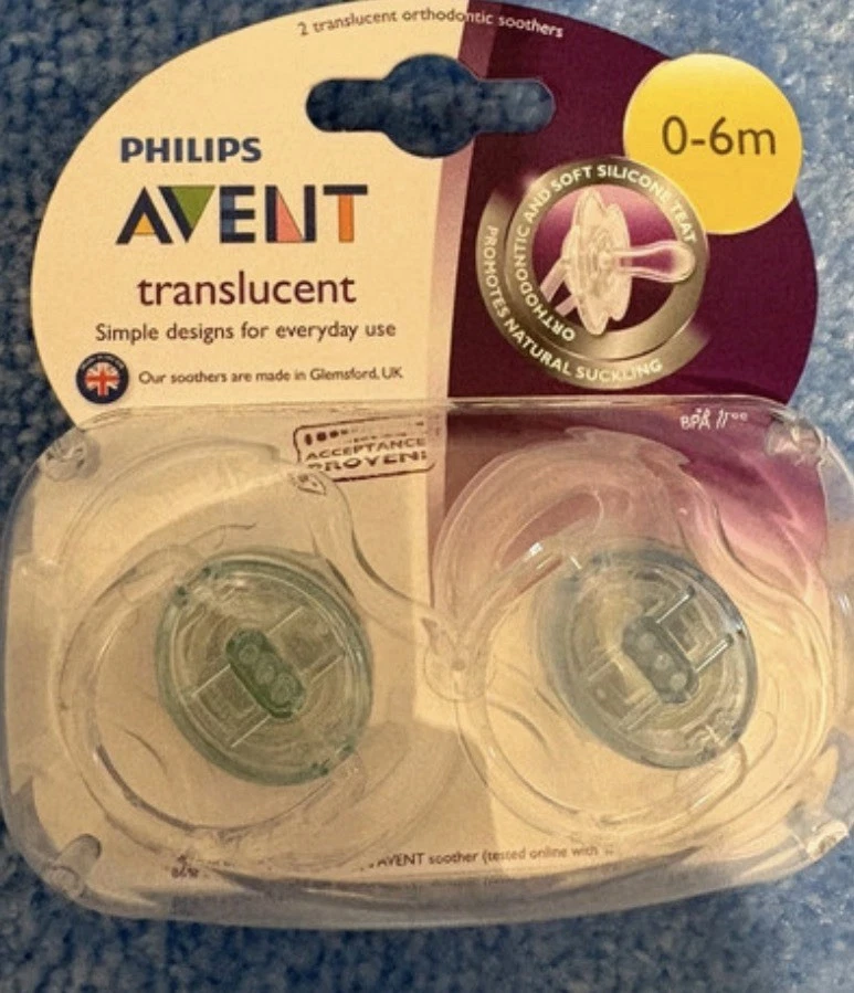 Philips Avent 0-6m Orthodontic Dummies
Opens in a new window or tab