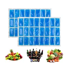 Large Ice Blanket Cooling Packs 14.76x10.43" Reusable Non Toxic BPA Free 2 Pack