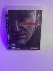 Metal Gear Solid 4 Guns of the Patriots PS3 VG No Manual ♤