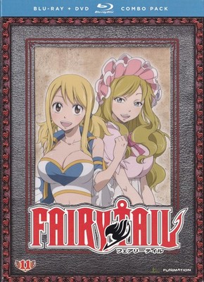 Fairy Tail Part 11 Episoden 121-131 Blu-ray/DVD 4-Disc Set 2014