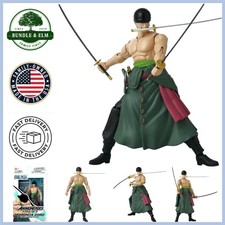 Join the Straw Hat Pirates with Roronoa Zoro Three Sword Style Action Figure
