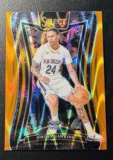 2024-25 Panini Jordan Hawkins Orange Tectonic Ref Prizm Mezzanine Pelicans #348