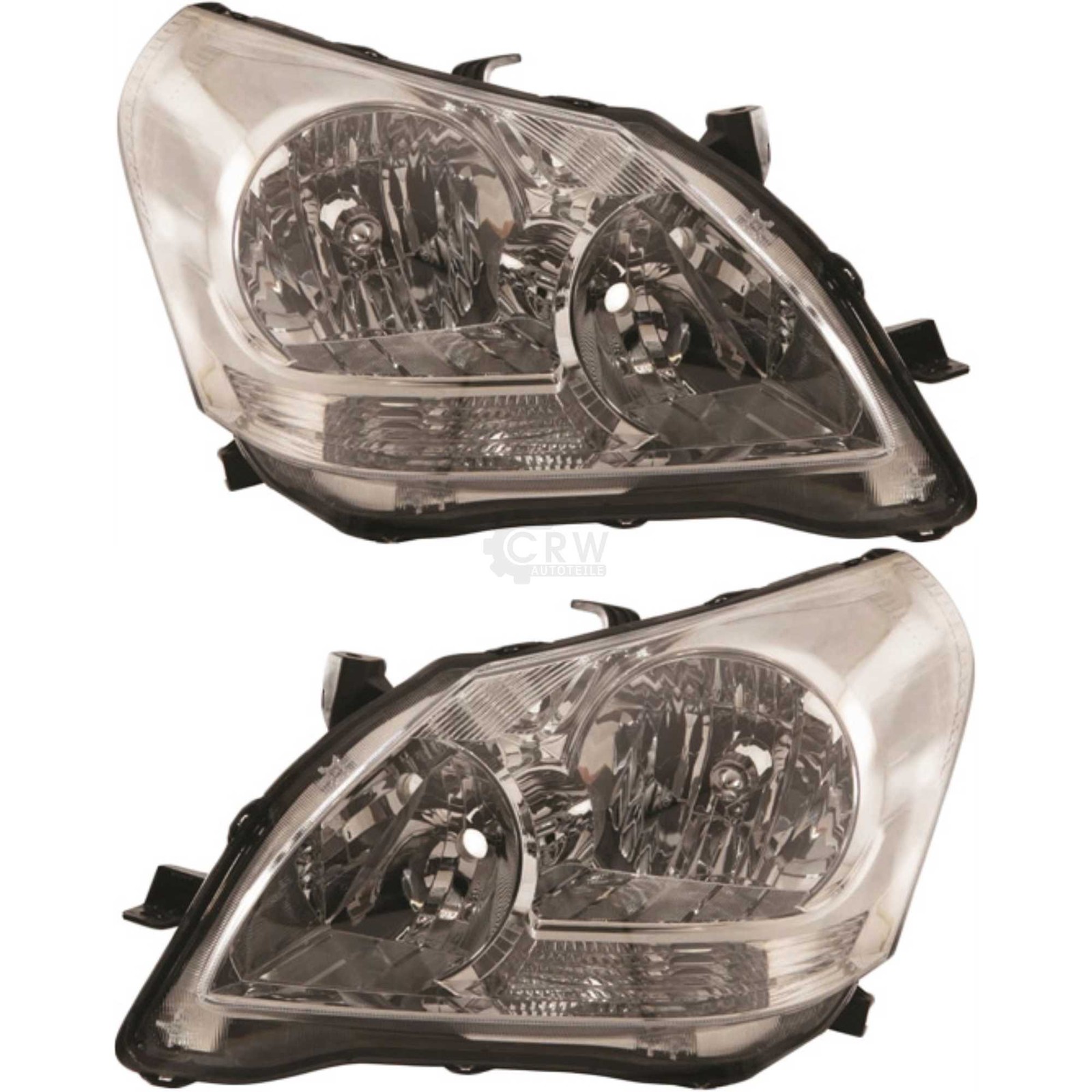 Halogenscheinwerfer Set Mit Motor FüR Toyota Verso _AUR2_ _ZGR2_ Bj. 4.2009->>-image