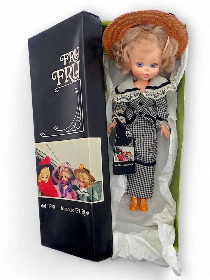 Furga - Bambola Fru-Fru della Collezione "La Belle Époque"- RARA Originale (NOS) - Immagine 3 di 4