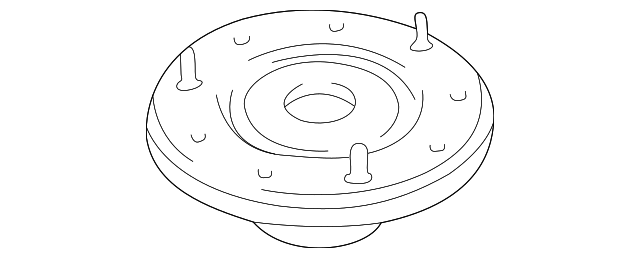 Jaguar OEM 97-06 Xk8 Front Suspension-shock Mount MJA2170BD