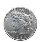 1934 Peace Dollar  Au/Uncirculated 90% Silver $1 U.S Coin # 443