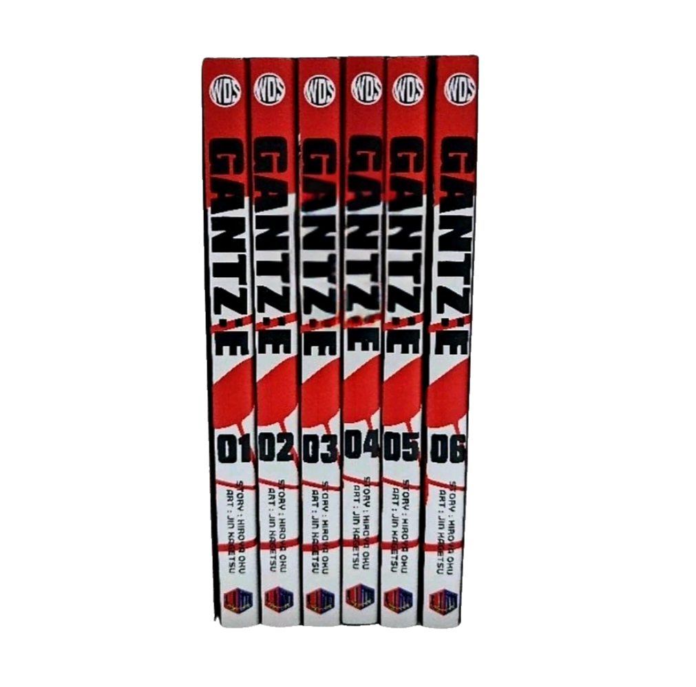 Gantz E Manga Volume 1-6 Set English Version Comic Book Hiroya Oku