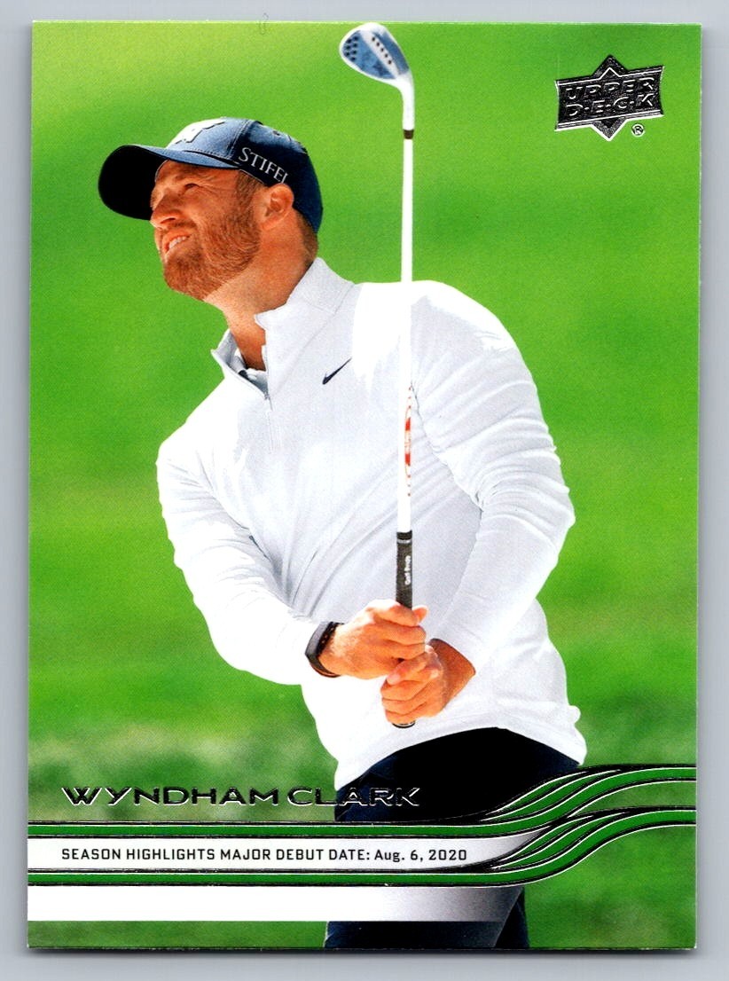 2026 UPPER DECK GOLF CARD #73 WYNDHAM CLARK