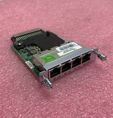 Cisco EHWIC-4ESG V01 4-Port Gigabit Interface Card