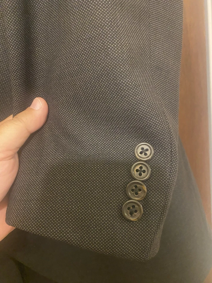 Terno polo 44l cinza cabeça de unha - Imagem 2 de 4