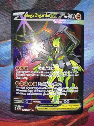 Mega Zygarde ex 104/088 Me03: Perfect Order Holo (POTENTIAL PSA 10)