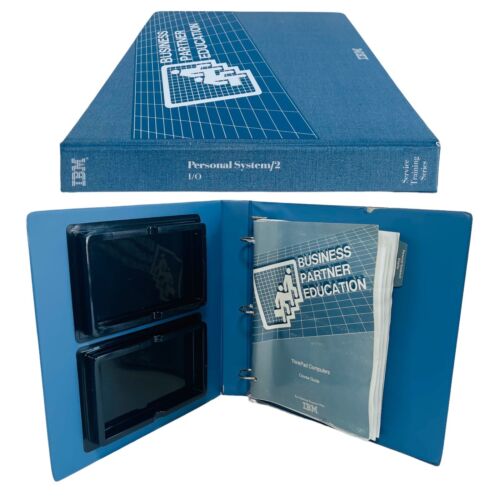 Guide de cours IBM PS/2 Thinkpad vintage 1991 manuel de formation des partenaires commerciaux - Photo 1/18